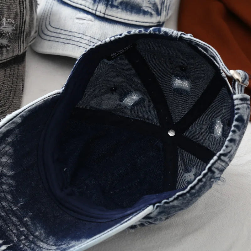 Denim Washed Vintage Hat