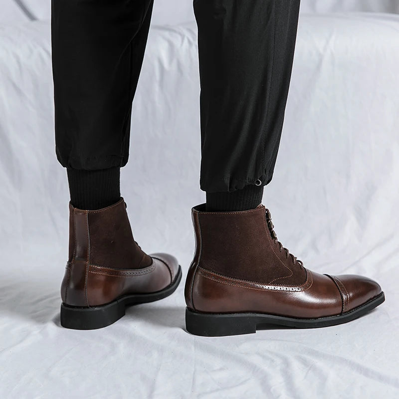 Armato Suede Chelsea Boots