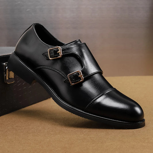 Lusso Leather Double Monk