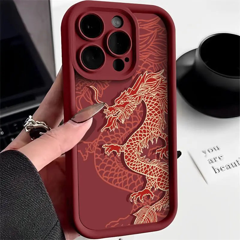 Dragon Motif Phone Case