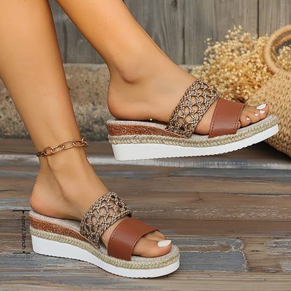 Ava Wedge Sandals