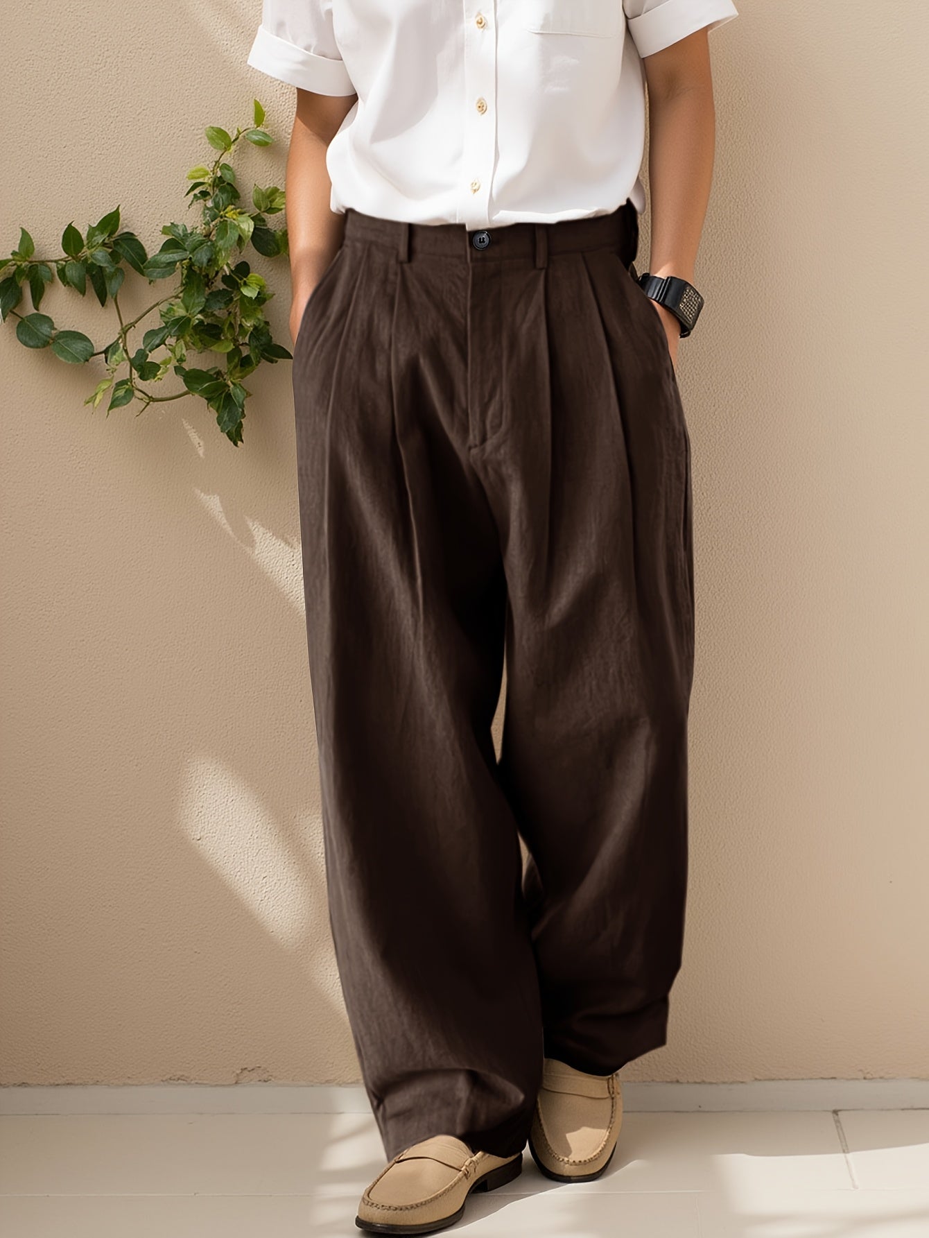 Terrance Pleated Trouser