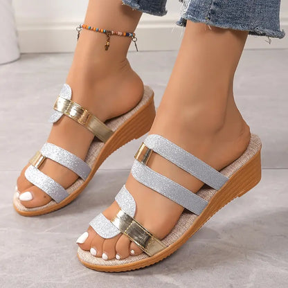 Elenor Wedge Sandals