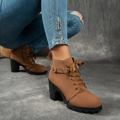 Sienna Mid-Heel Boots