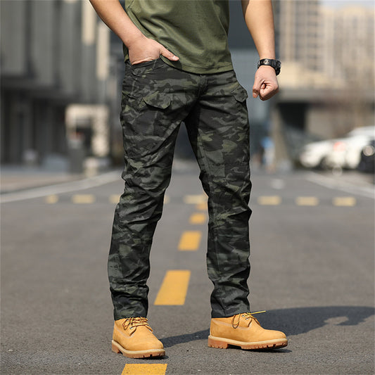 Men's Slim-Fit Camo Pants