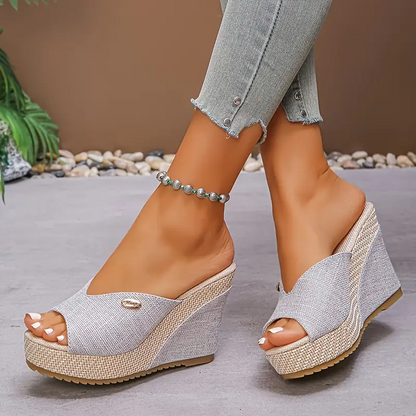 Lucia Wedge Sandals