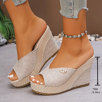 Lucia Wedge Sandals