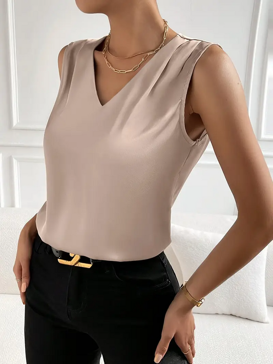 Sofia Satin Blouse
