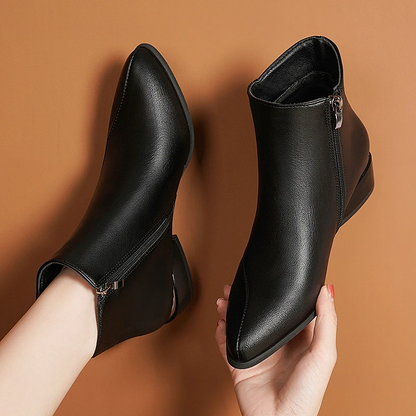 The Luciana Leather Boots