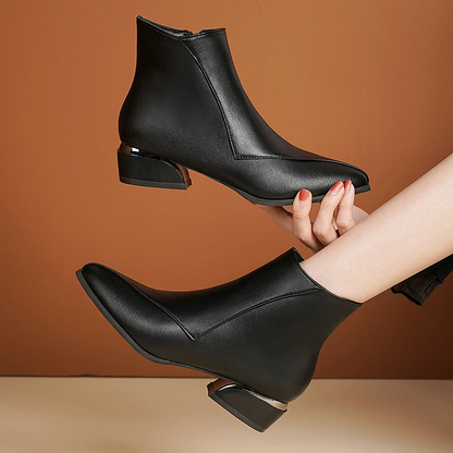 The Luciana Leather Boots