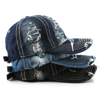 Vintage Denim Washed Hat