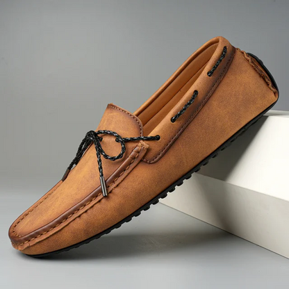 The Vittorino Leather Moccasin