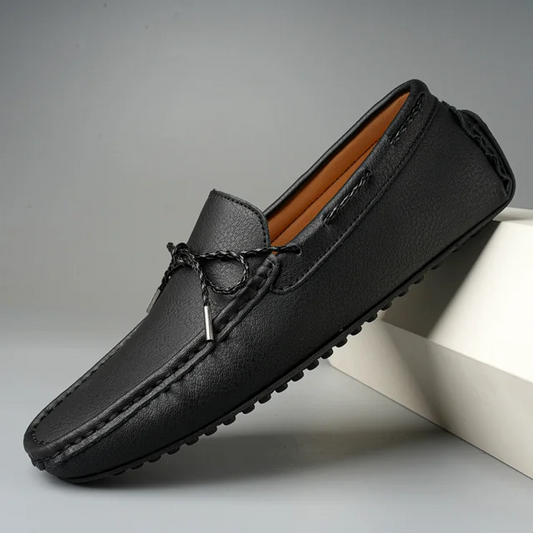 The Vittorino Leather Moccasin