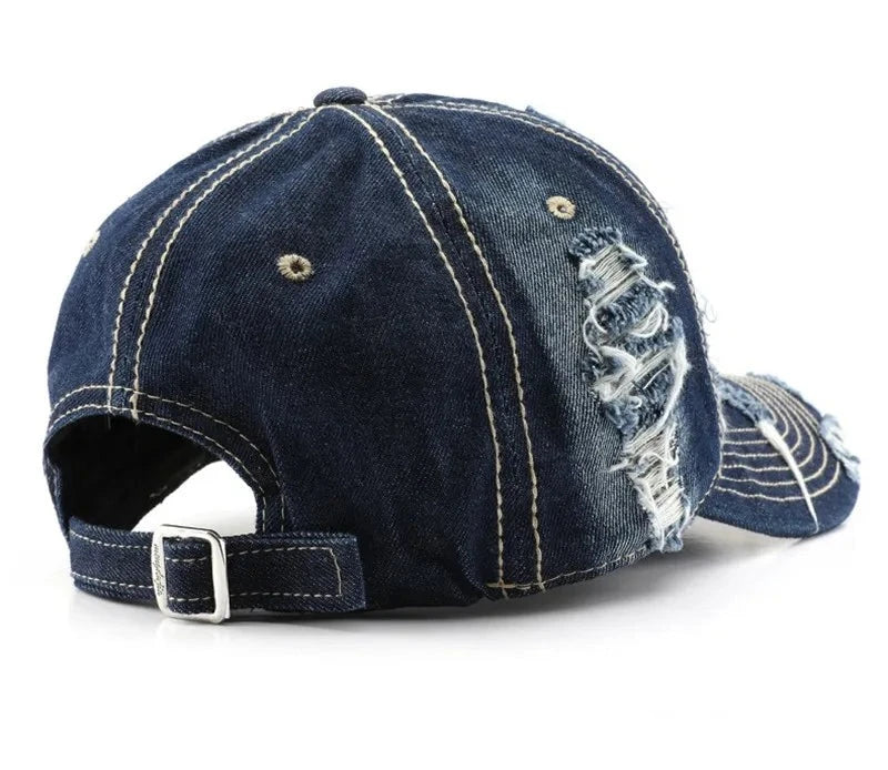 Vintage Denim Washed Hat