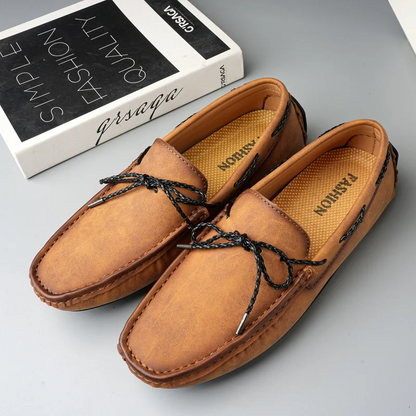 The Vittorino Leather Moccasin