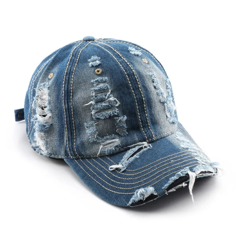 Vintage Denim Washed Hat