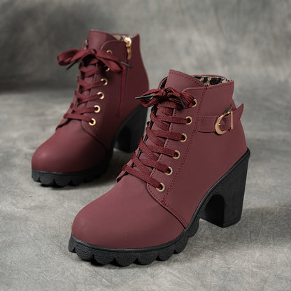 Sienna Mid-Heel Boots