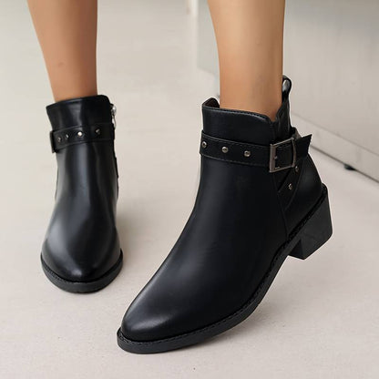 The Verona Leather Bootie